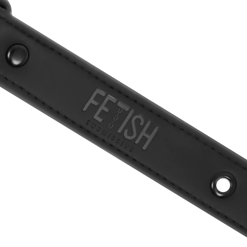 Bavaglio BDSM in Pelle Vegana Fetish Submissive — Ball Gag 4,5 cm