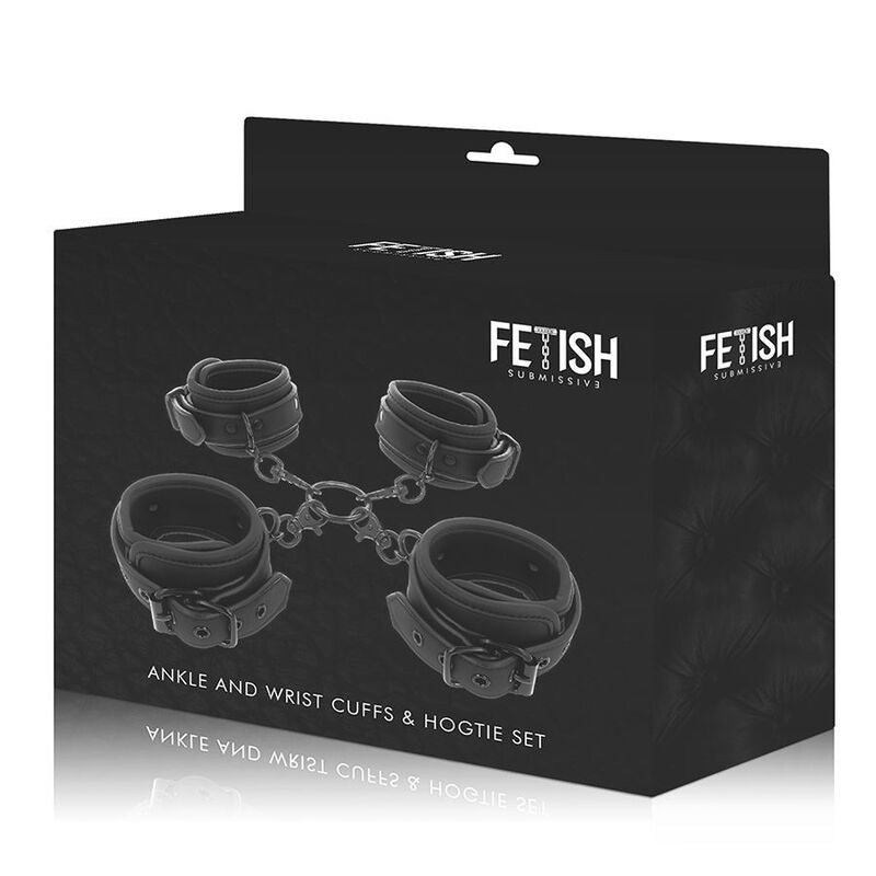 Kit Manette BDSM Mani e Caviglie Fetish Submissive — Vegan