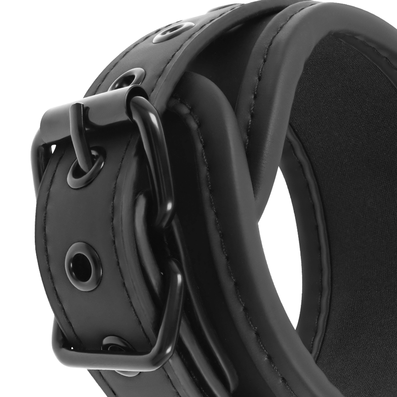Kit Bondage Collare e Manette Fetish Submissive — Pelle Vegana