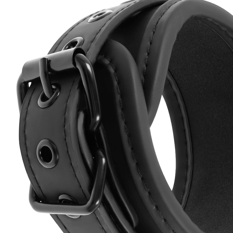 Kit Bondage Letto Fetish Submissive — Pelle Vegana, 4 Fasce