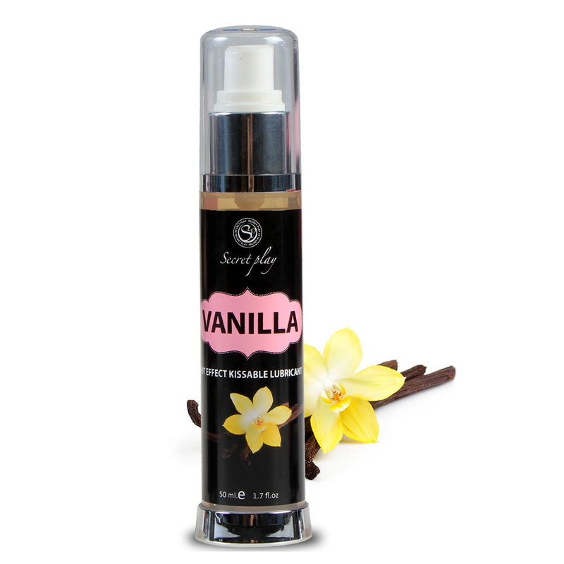 Olio da Massaggio Erotico Effetto Calore Secretplay — Vaniglia 50 ml