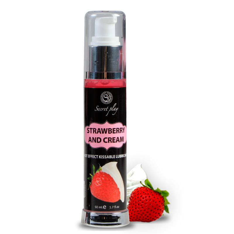 Lubrificante Effetto Calore Fragola Secretplay — 50 ml