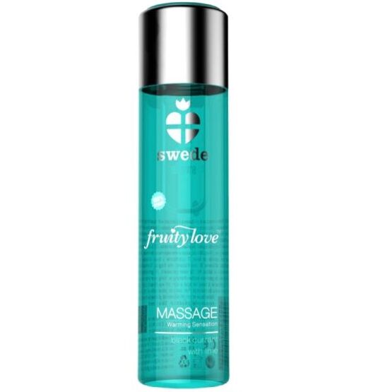 Olio da Massaggio Riscaldante Swede Fruity Love — Ribes e Lime 60 ml