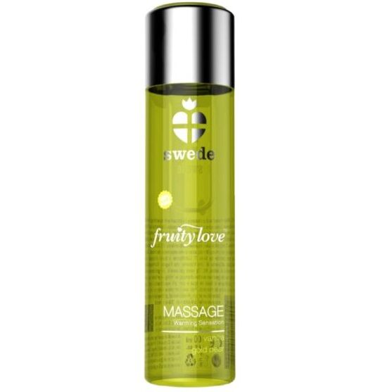 Olio da Massaggio Erotico Swede Fruity Love — Vaniglia e Pera, 60 ml