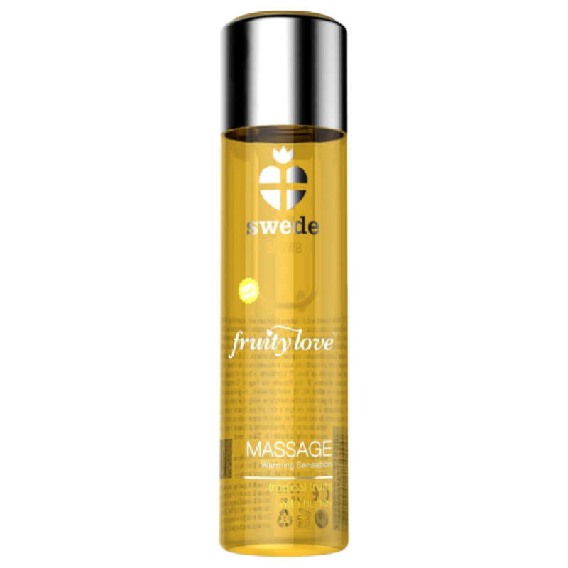 Olio da Massaggio Erotico Riscaldante Swede Fruity Love — 120 ml