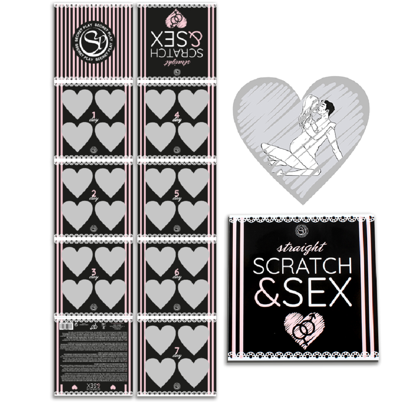 Gioco Erotico Gratta e Vinci Coppie Secretplay Scratch & Sex