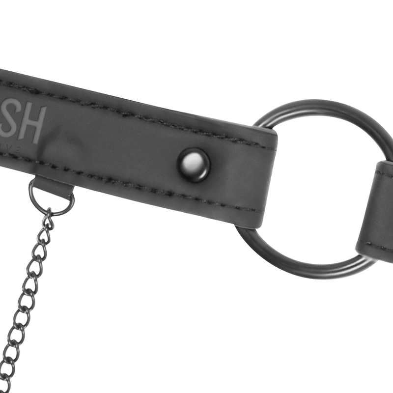 Bavaglio ad Anello BDSM Fetish Submissive — con Morsetti Capezzoli