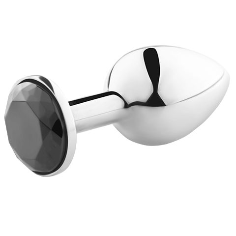 Plug Anale in Metallo Secretplay — Alluminio, Taglia S