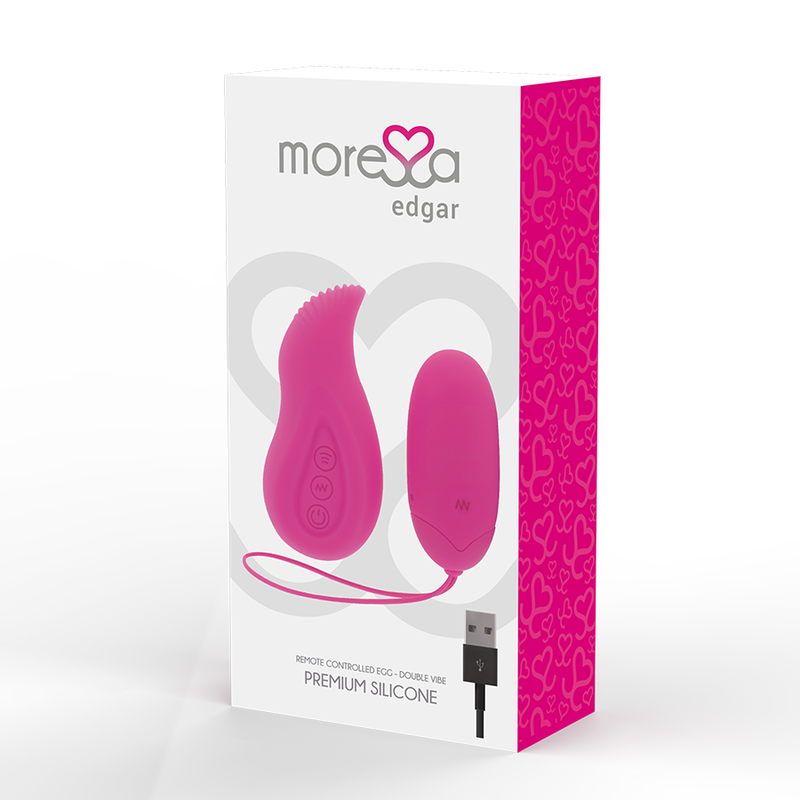 Vibratore Clitoride con Telecomando Moressa Edgar Premium