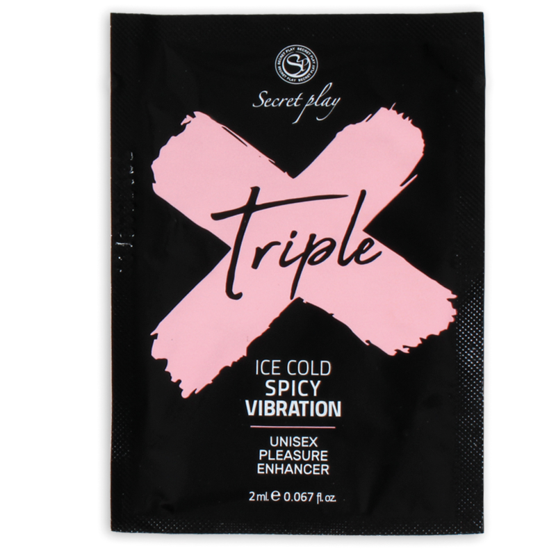 Gel Stimolante Triplo Effetto Secretplay Triple X — Monodose