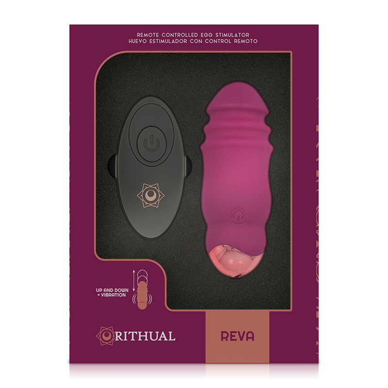 Uovo Vibrante con Telecomando Rithual Reva Egg — Up&Down