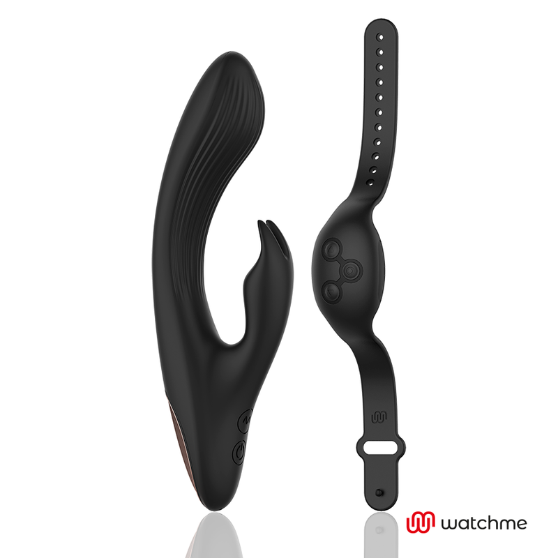 Vibratore Rabbit con Telecomando Anne's Desire Watchme — Nero