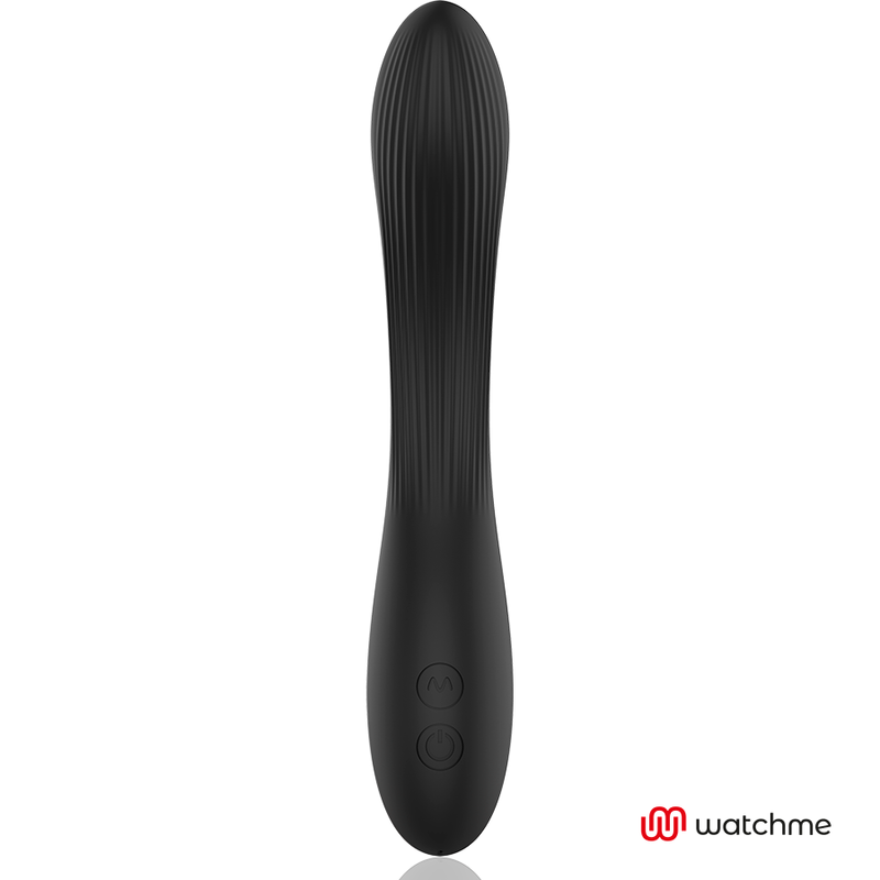 Vibratore Curvo con App Anne's Desire — Tecnologia WatchMe, Nero