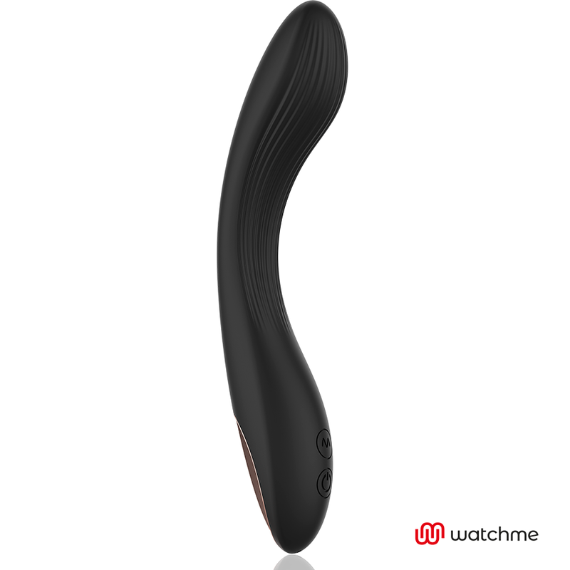 Vibratore Curvo con App Anne's Desire — Tecnologia WatchMe, Nero