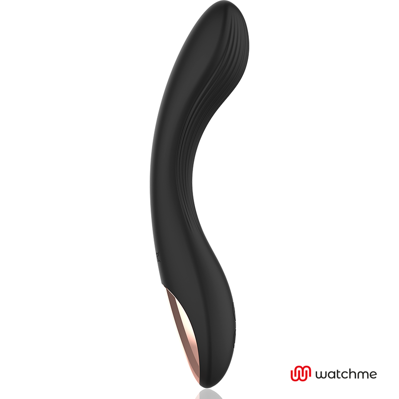 Vibratore Curvo con App Anne's Desire — Tecnologia WatchMe, Nero