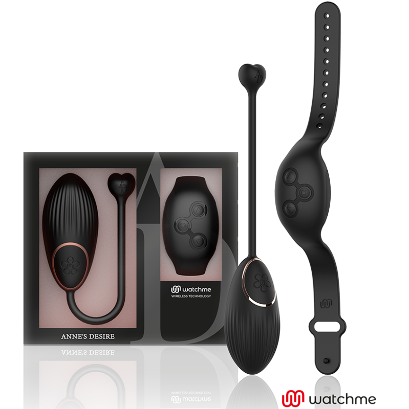 Uovo Vibrante con App Anne's Desire Watchme — Nero