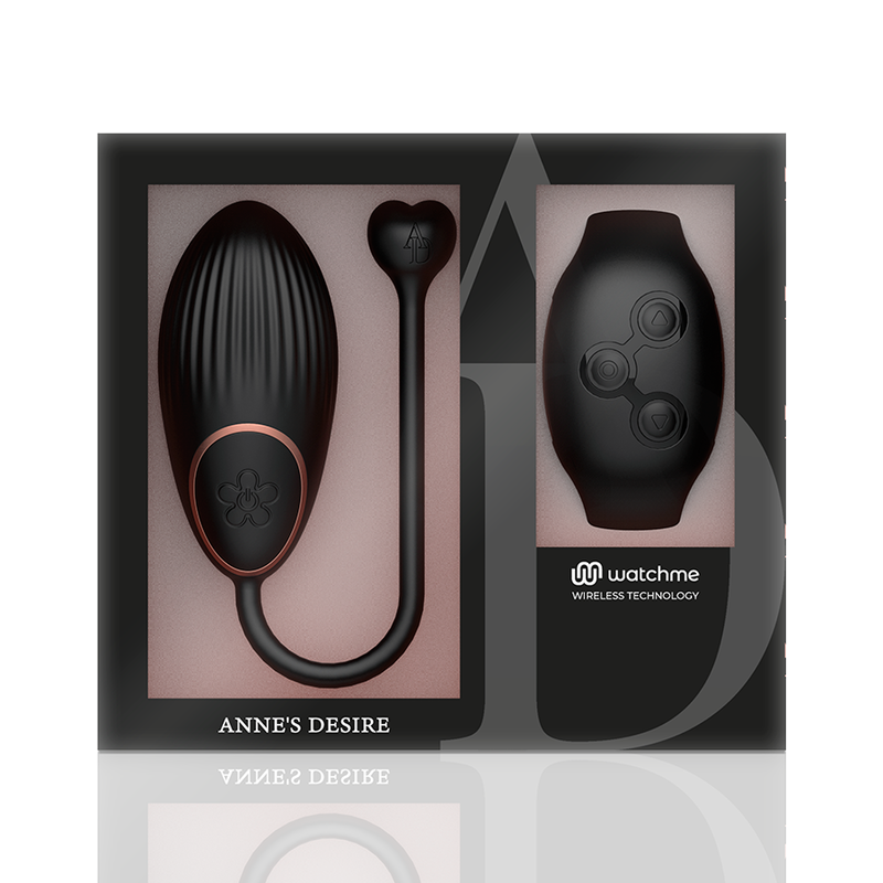 Uovo Vibrante con App Anne's Desire Watchme — Nero