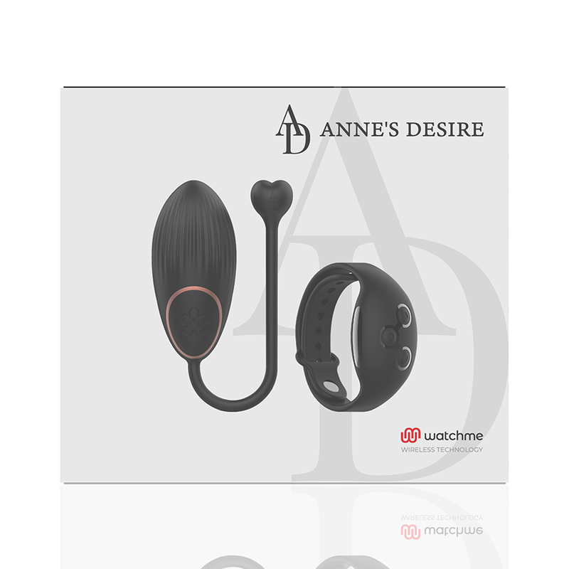 Uovo Vibrante con App Anne's Desire Watchme — Nero