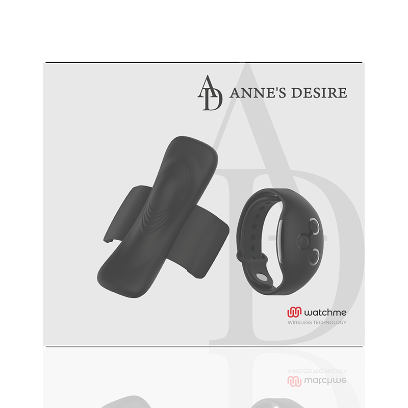Vibratore Slip con App Anne's Desire Panty Pleasure — Nero