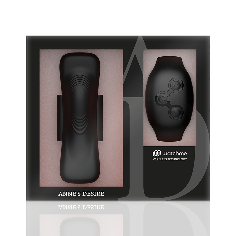 Vibratore Slip con App Anne's Desire Panty Pleasure — Nero