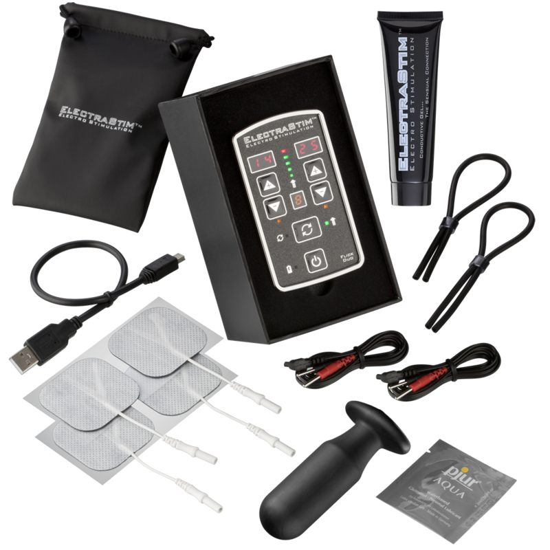 Kit Elettrostimolazione Dual Channel Electrastim Flick Duo