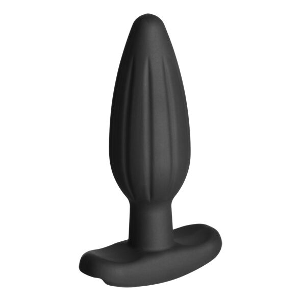 Plug Anale E-Stim Electrastim Silicone Noir Rocker — Medio