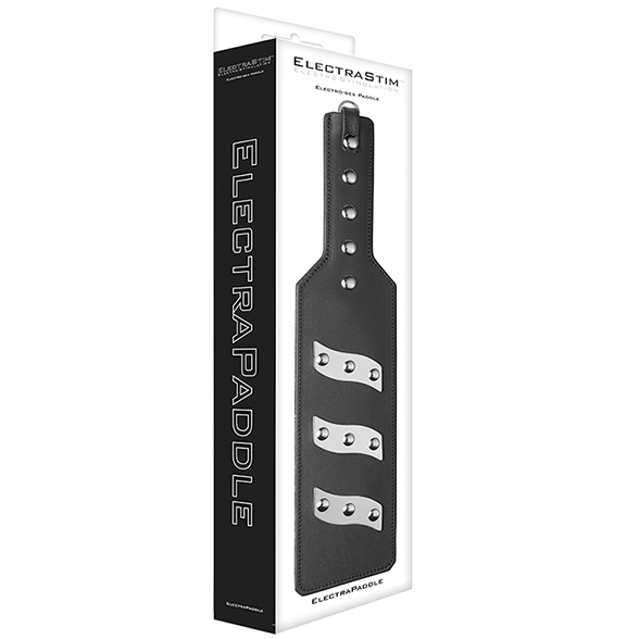 Pagaia BDSM Elettrostimolazione Electrastim ElectraPaddle — Pelle