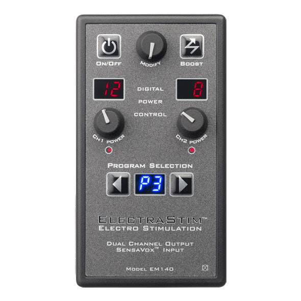 Stimolatore Elettrico E-Stim Electrastim SensaVox — Doppio Canale