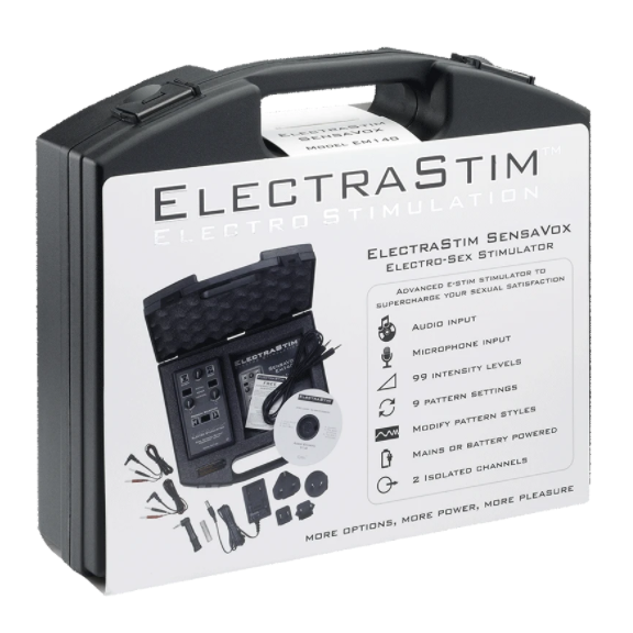 Stimolatore Elettrico E-Stim Electrastim SensaVox — Doppio Canale