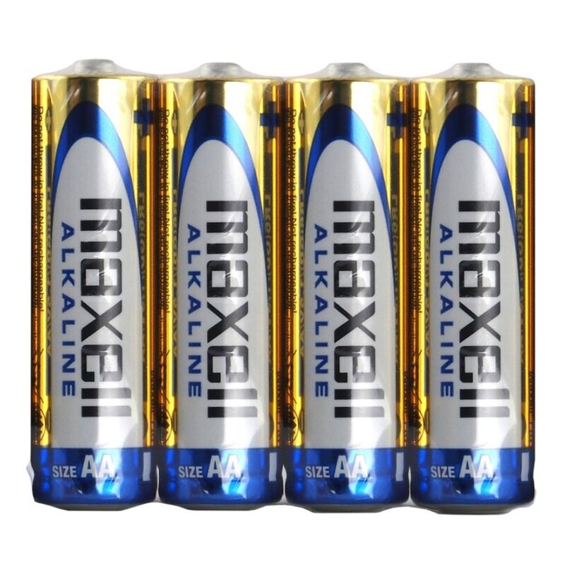 Batterie Alcaline AA Maxell LR6 — 4 Unità