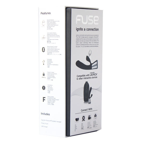 Vibratore Rabbit Bluetooth Kiiroo Fuse — Doppia Stimolazione