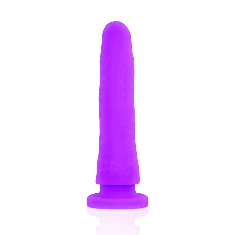 Imbracatura con Dildo in Silicone Delta Club — Viola 17 cm