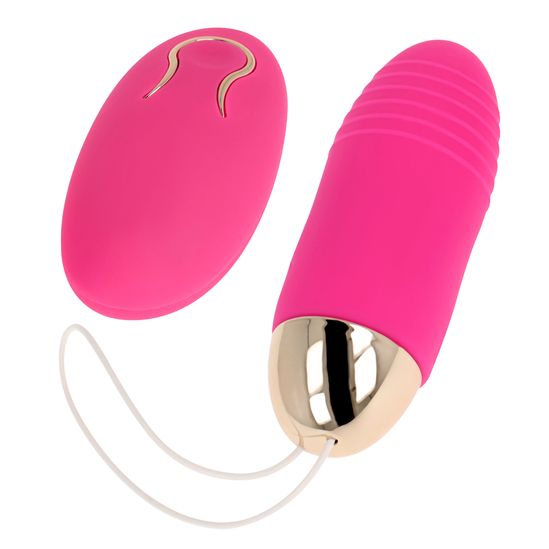 Uovo Vibrante Telecomandato Ohmama — 10 Modalità, Rosa
