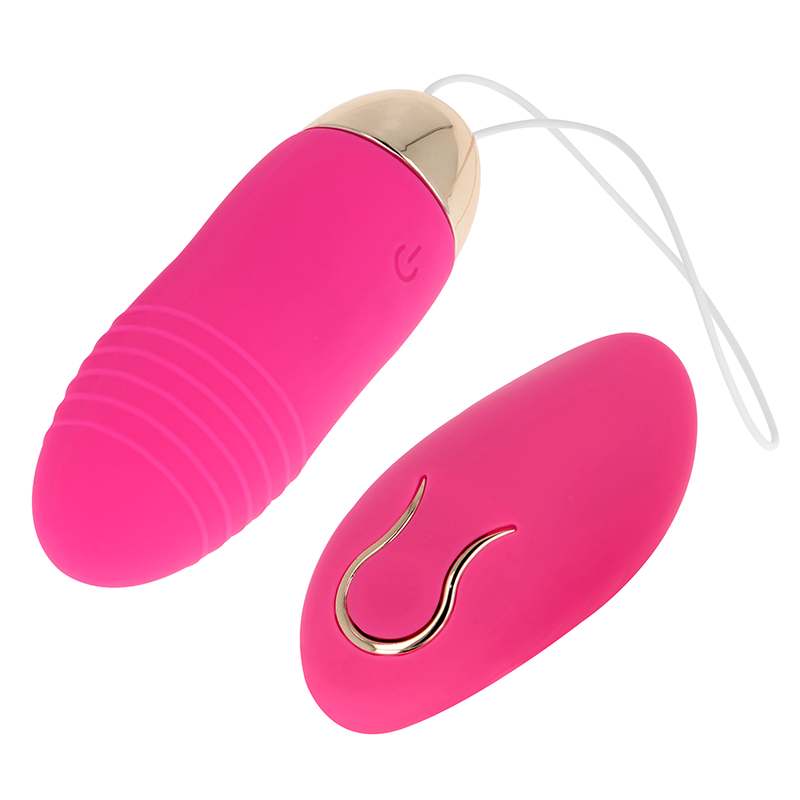 Uovo Vibrante Telecomandato Ohmama — 10 Modalità, Rosa