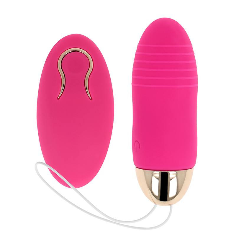 Uovo Vibrante Telecomandato Ohmama — 10 Modalità, Rosa