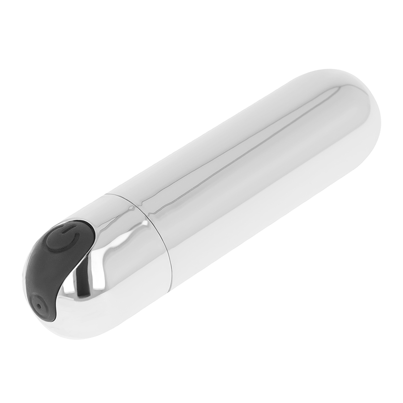 Uovo Vibrante Ricaricabile Ohmama — Argento 8 cm