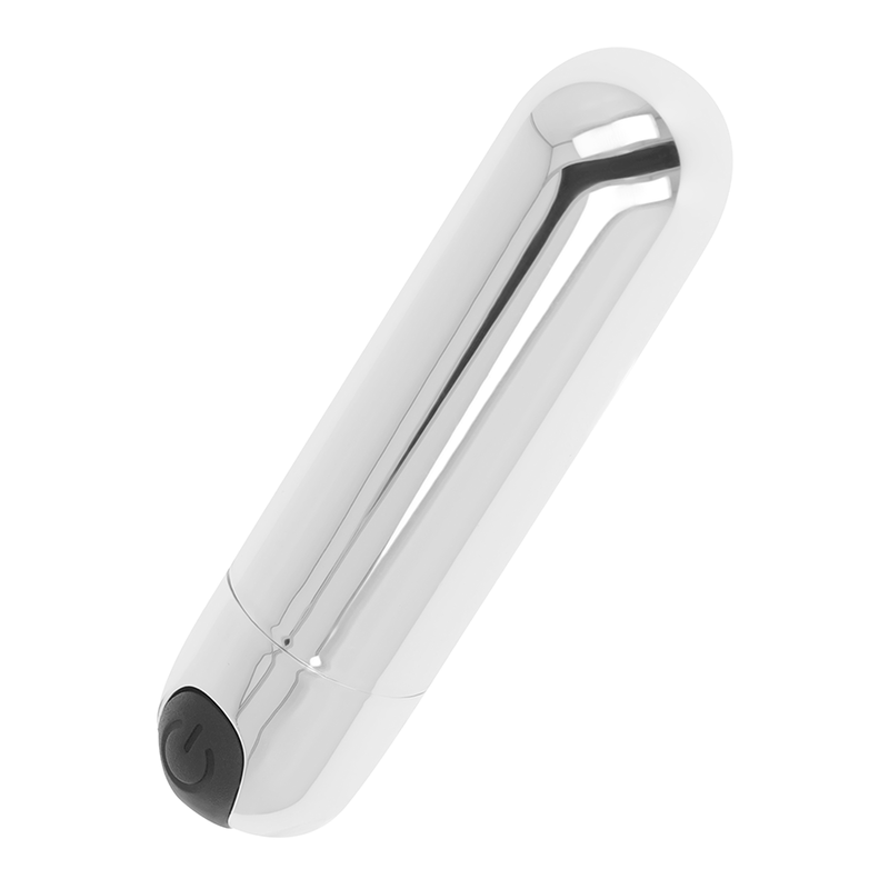 Uovo Vibrante Ricaricabile Ohmama — Argento 8 cm
