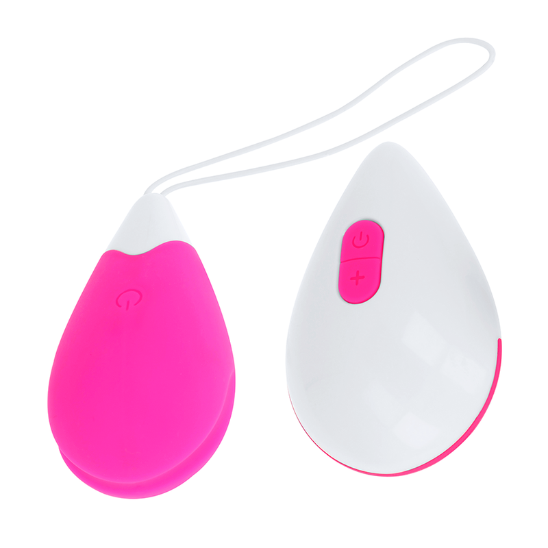 Uovo Vibrante Telecomandato Ohmama — 10 Modalità, Rosa
