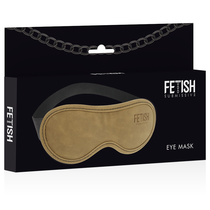Maschera BDSM in Pelle Vegana Fetish Submissive Origin — Neoprene