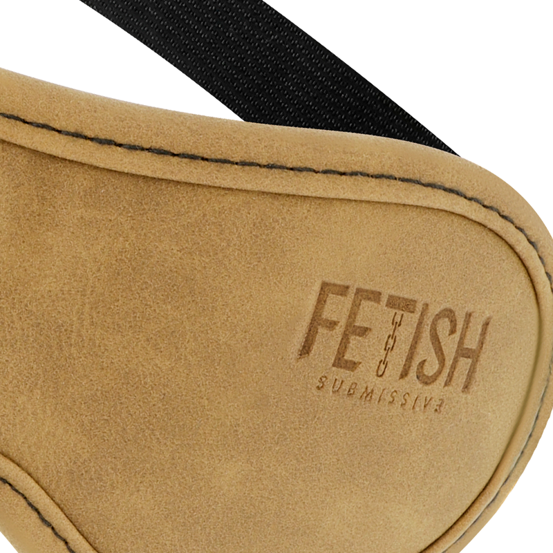 Maschera BDSM in Pelle Vegana Fetish Submissive Origin — Neoprene