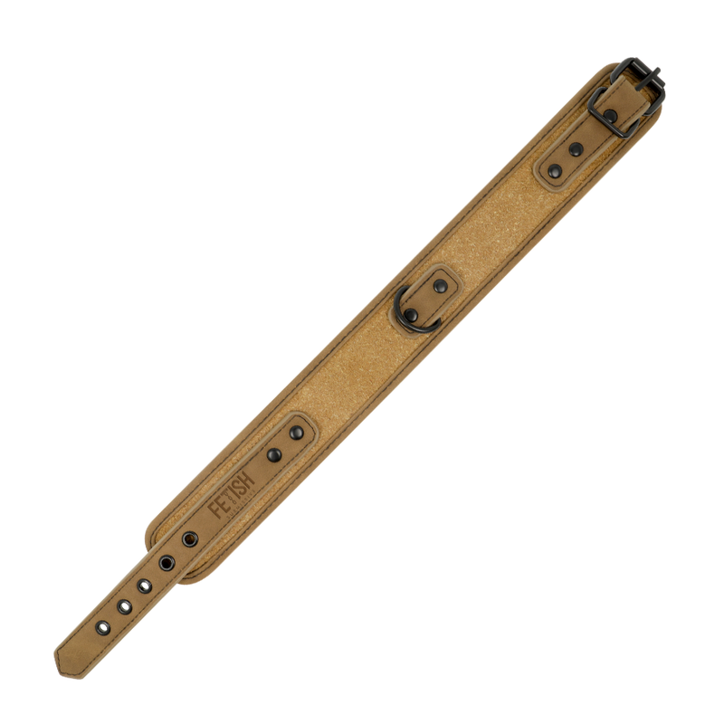 Collare BDSM con Catena e Manette Fetish Submissive Origin
