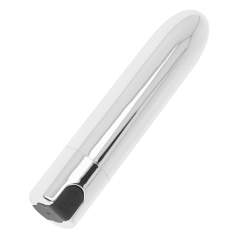 Uovo Vibrante Ricaricabile Ohmama — Argento 9.5 cm