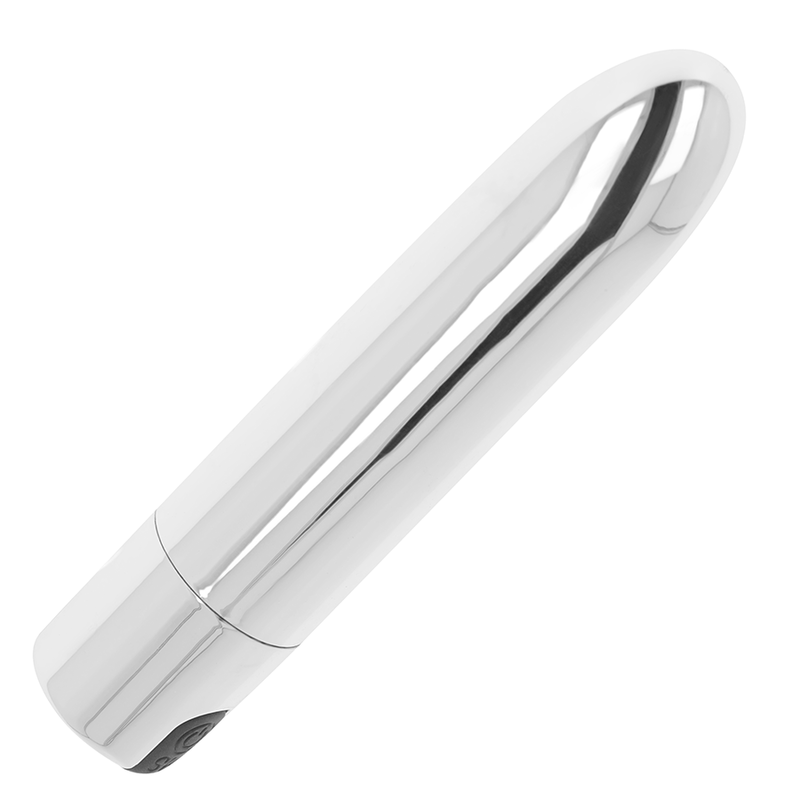 Uovo Vibrante Ricaricabile Ohmama — Argento 9.5 cm