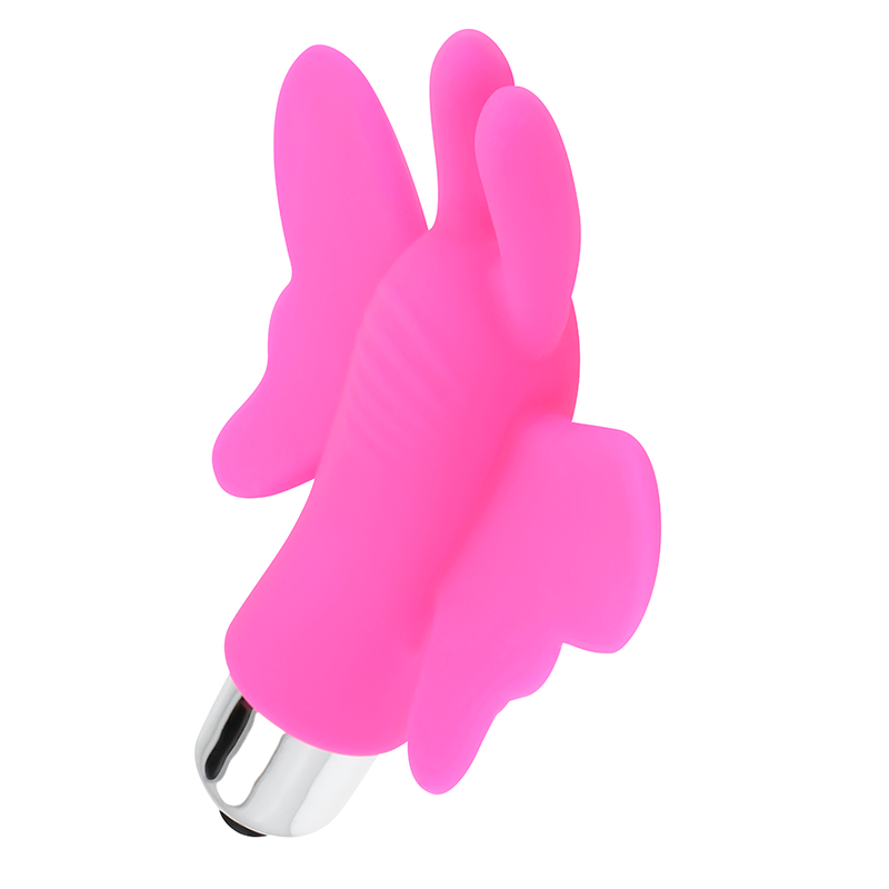 Vibratore Ditale Clitoride Ohmama Farfalla — Silicone ABS