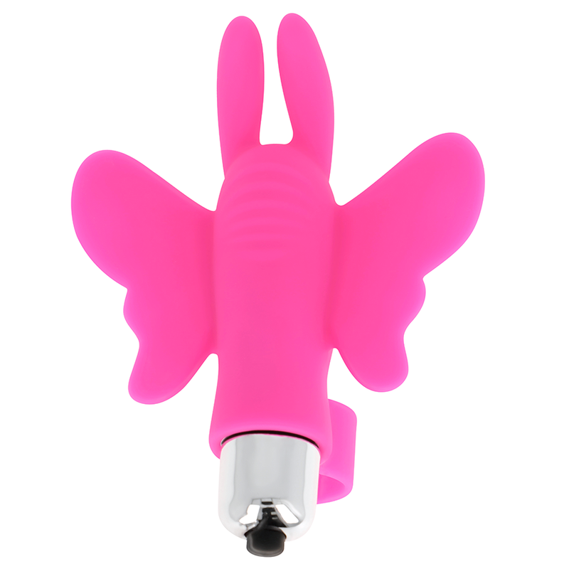 Vibratore Ditale Clitoride Ohmama Farfalla — Silicone ABS