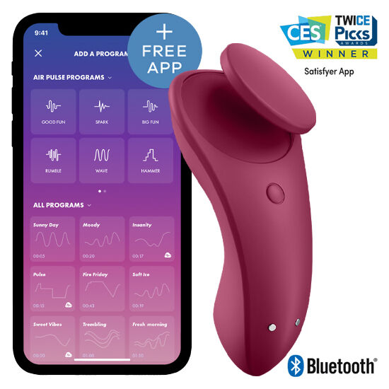 Vibratore da Mutandine Satisfyer Sexy Secret — App Connect