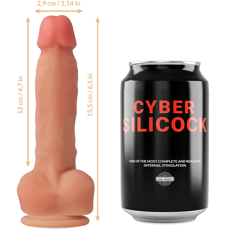 Imbracatura Strapless con Anelli Cyber Silicock Ansel — 15.5 cm
