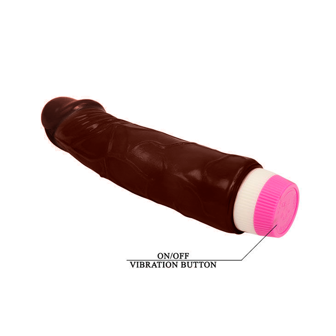 Dildo Realistico Vibrante Baile Onde di Piacere — 19,5 cm