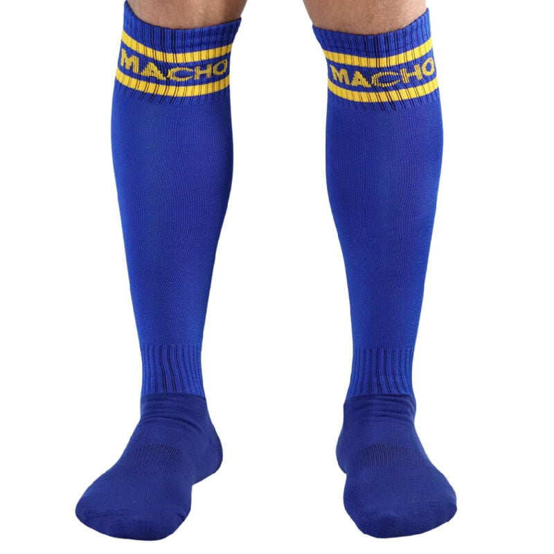 Calzino Lungo Fetish Macho — Taglia Unica, Blu