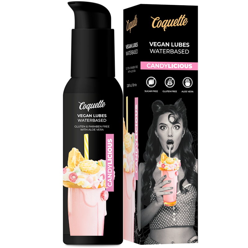 Lubrificante Intimo Base Acqua Coquette Candylicious — 100 ml